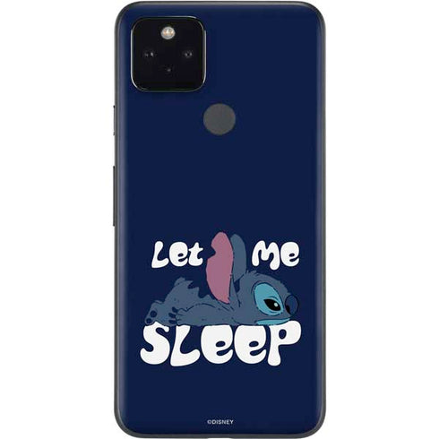 Disney Lilo and Stitch Let Me Sleep Google Pixel 5a Skin